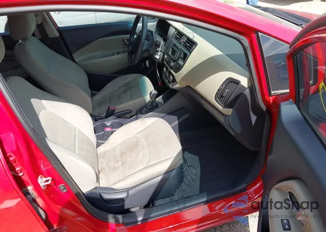 2014 Kia Rio Lx из США, поврежденный, VIN KNADM4A35E6419100